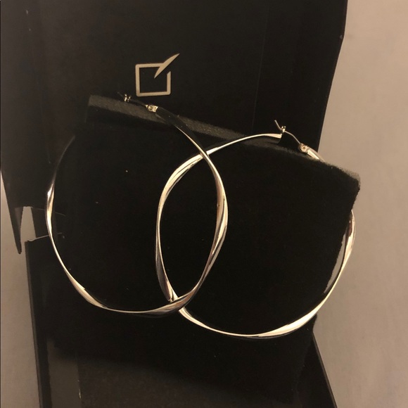 Yanbal Unique Luna Twist Hoops - Picture 1 of 6